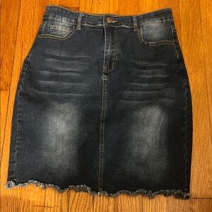 Denim Skirt